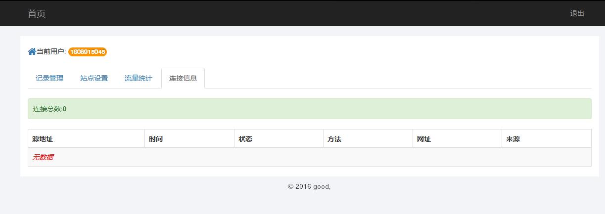 某IDC互聯(lián)網(wǎng)服務(wù)商管理系統(tǒng)--用戶域名記錄管理、站點(diǎn)設(shè)置、流量統(tǒng)計(jì)和連接信息